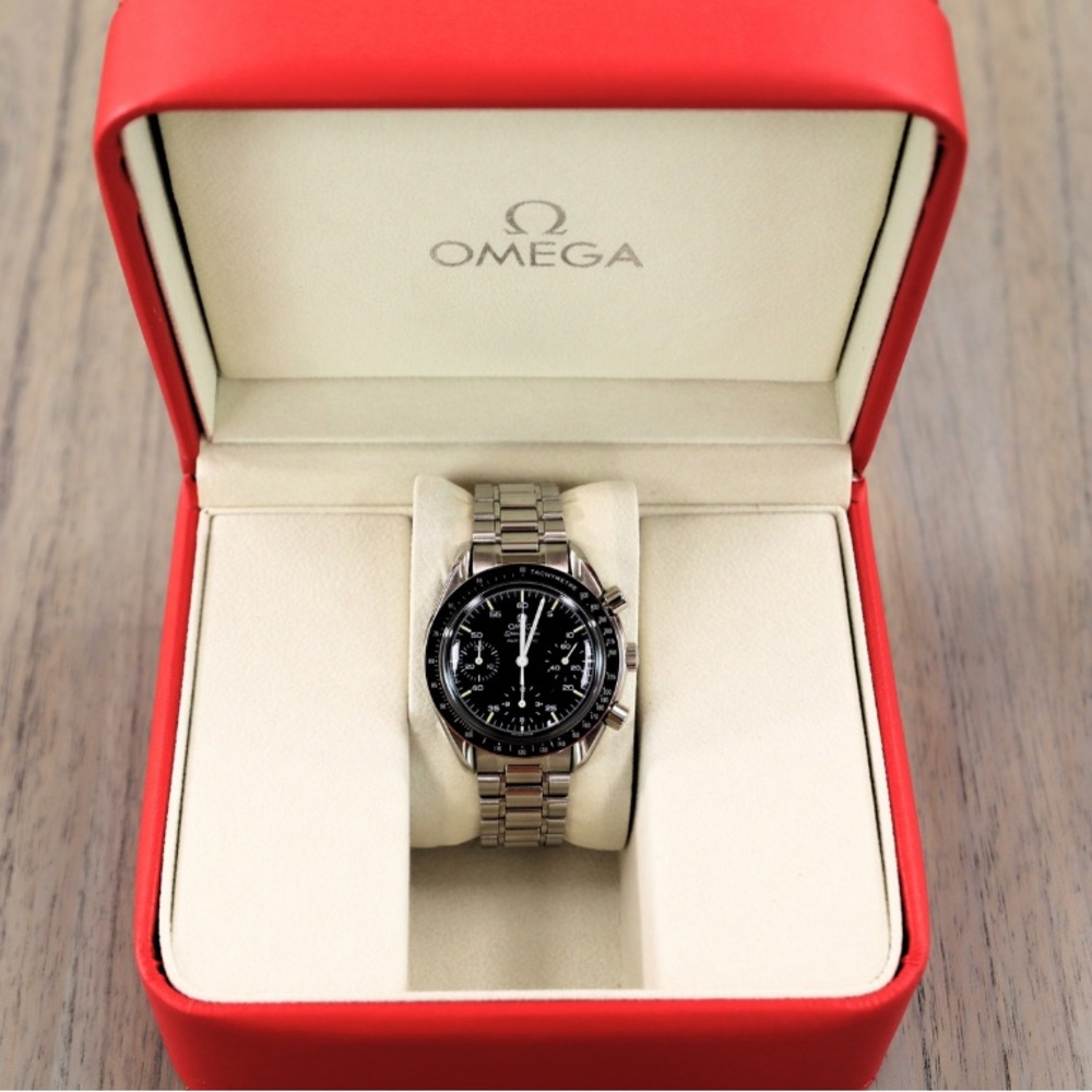 Omega Speedmaster Reduced 39mm Chronograph 3510.50.00 47 Jewel Automatic Movemen